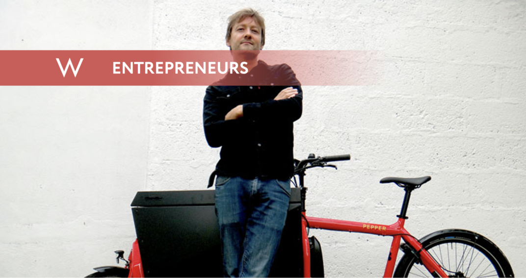 entrepreneurs à vélo